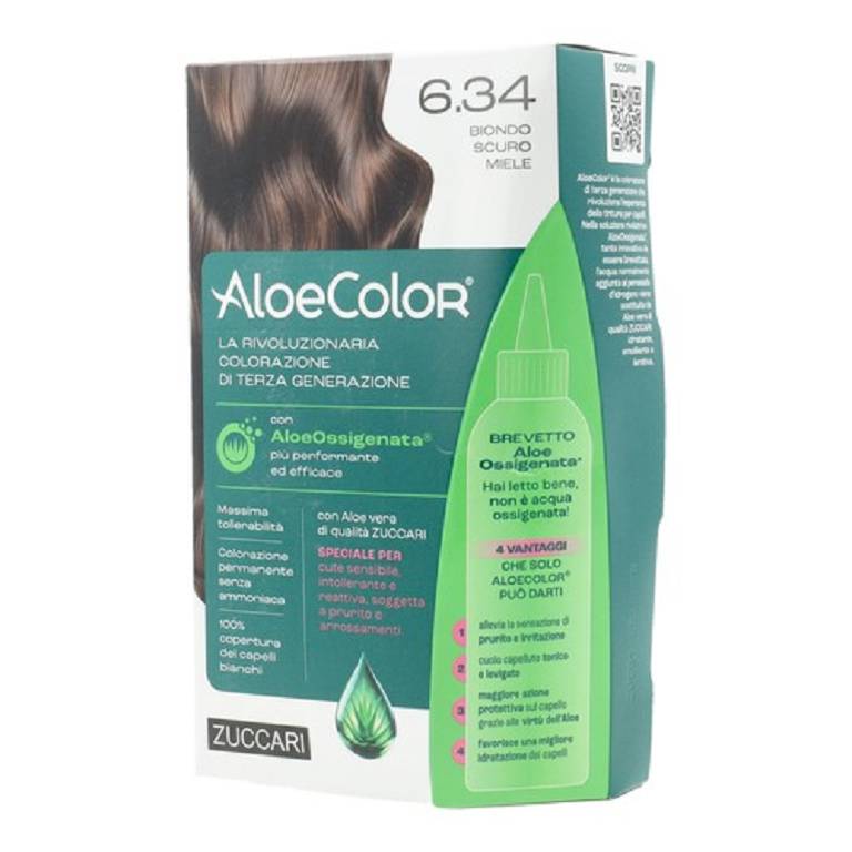 ALOECOLOR 6,34 BIO SCURO MIELE