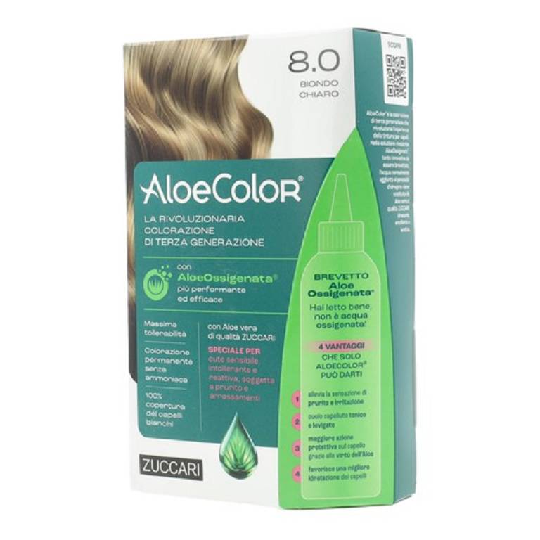 ALOECOLOR 8,0 BIONDO CHIARO