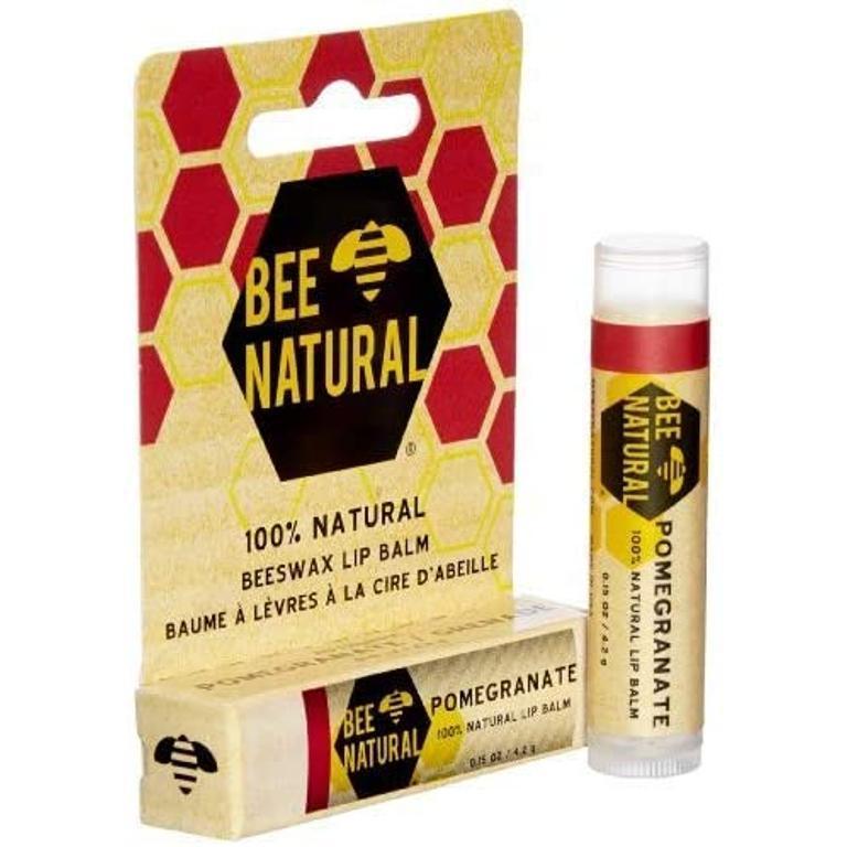 BEE NATURAL LIP BALM POMEGRANA