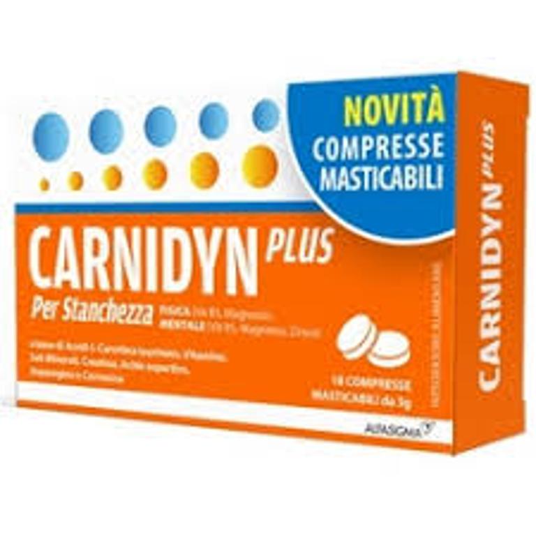 CARNIDYN PLUS 18 COMPRESSE MASTICABILI