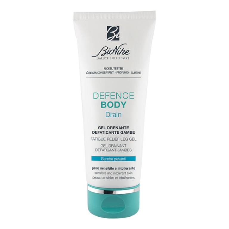 Gel drenante e defaticante gambe