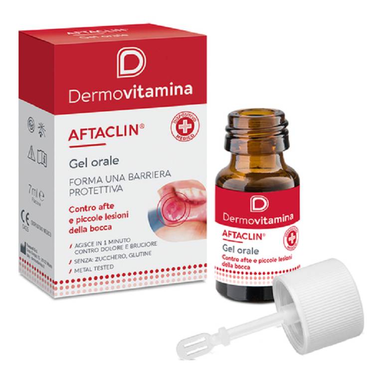 DERMOVITAMINA AFTACLIN GEL ORA