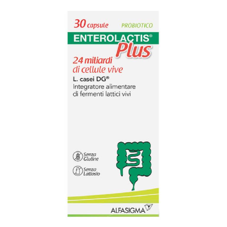 ENTEROLACTIS PLUS FERMENTI LATTICI 30 CAPSULE