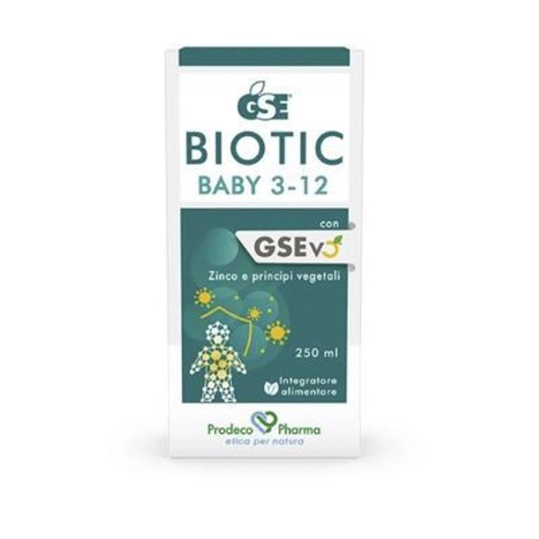 GSE BIOTIC BABY 3-12 250ML