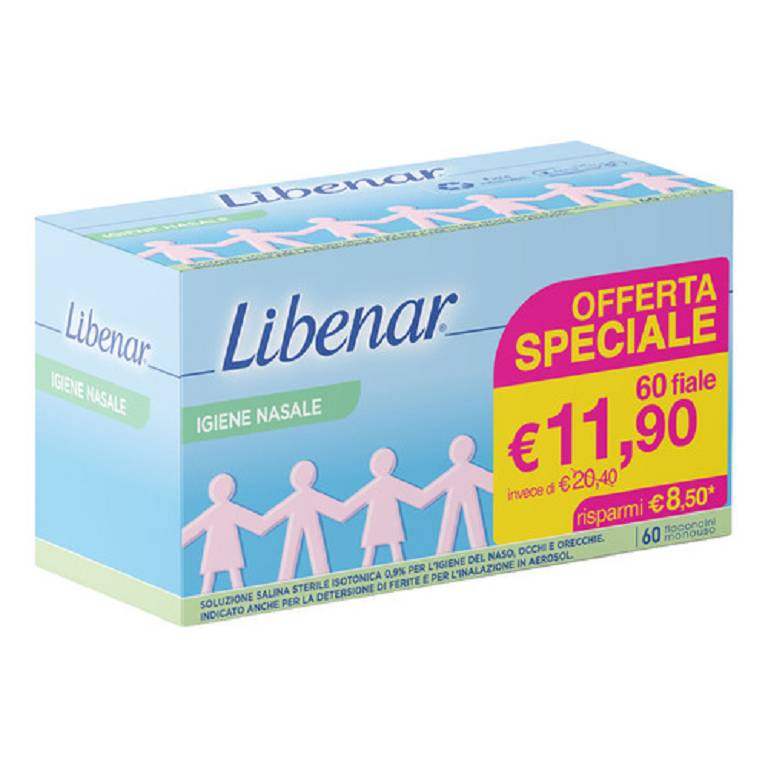 LIBENAR IGIENE NAS ISOTON 60FL LIBENAR IGIENE NAS ISOTON 60FL