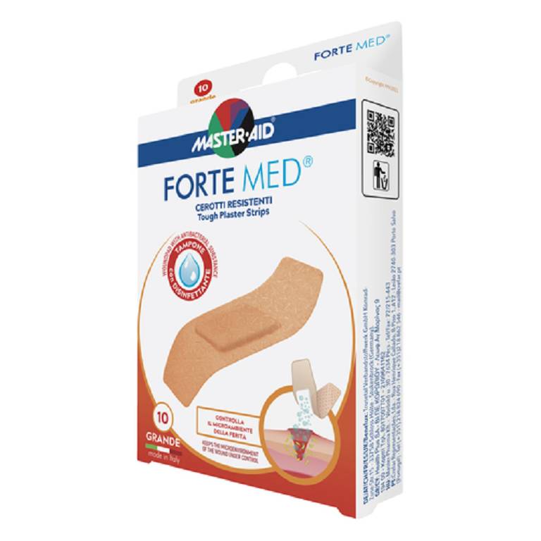 MASTER AID FORTE MED CEROTTI RESISTENTI 10 PEZZI