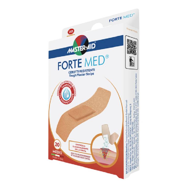 MASTER AID FORTE MED CEROTTI RESISTENTI 20 PEZZI