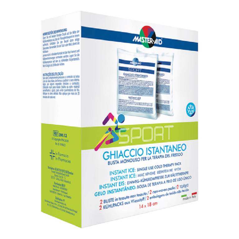 MASTER AID SPORT GHIACCIO ISTANTANEO 2 BUSTE - Farma3B